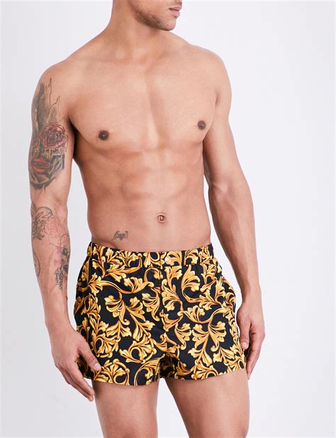 versace swim shorts mens|versace men's swim brief.